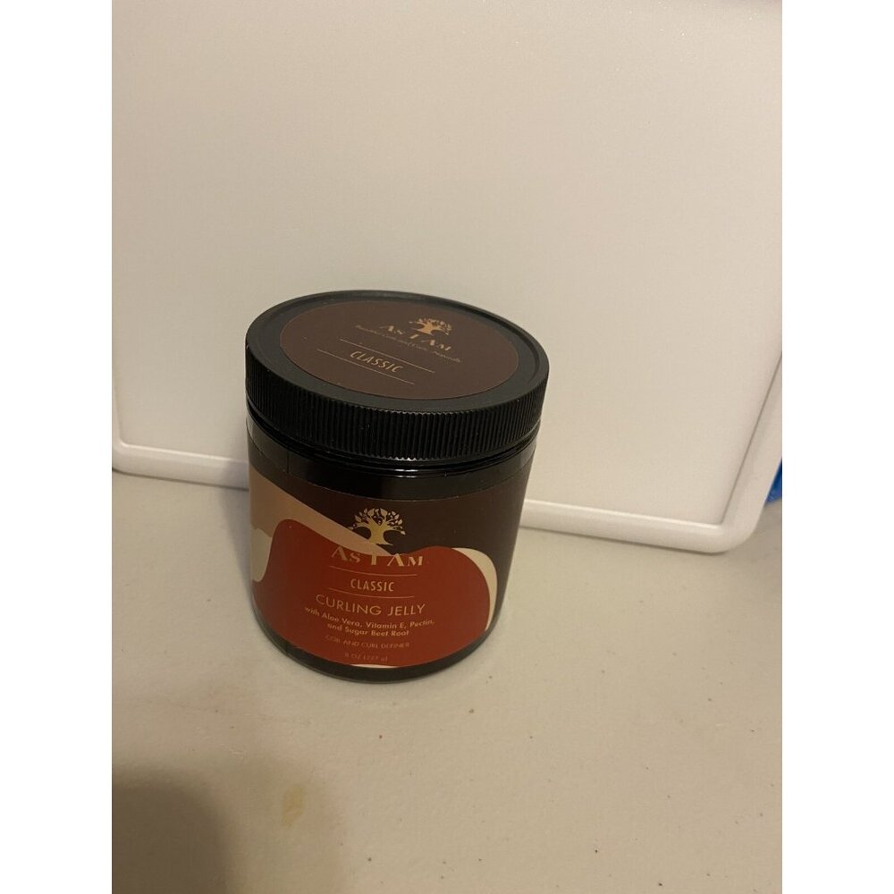 Hair Curling Gel Classic Jelly Curl Coil Definer - 8oz As I Am.